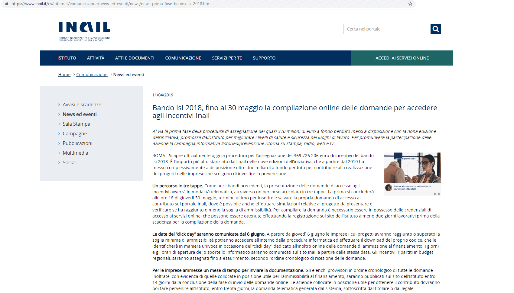 2019-04-02-Inail-sito-internet-comunicazione-bando-isi-inail